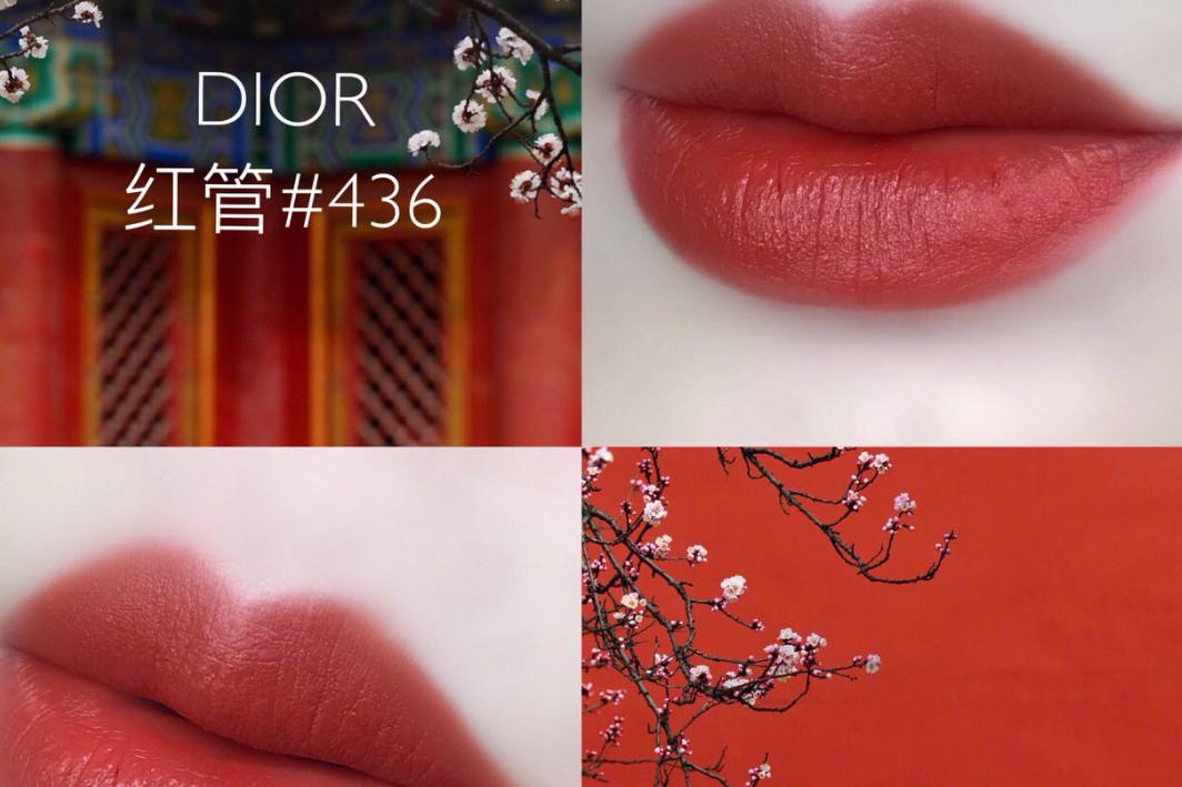  Dior436#脏橘色枫叶红