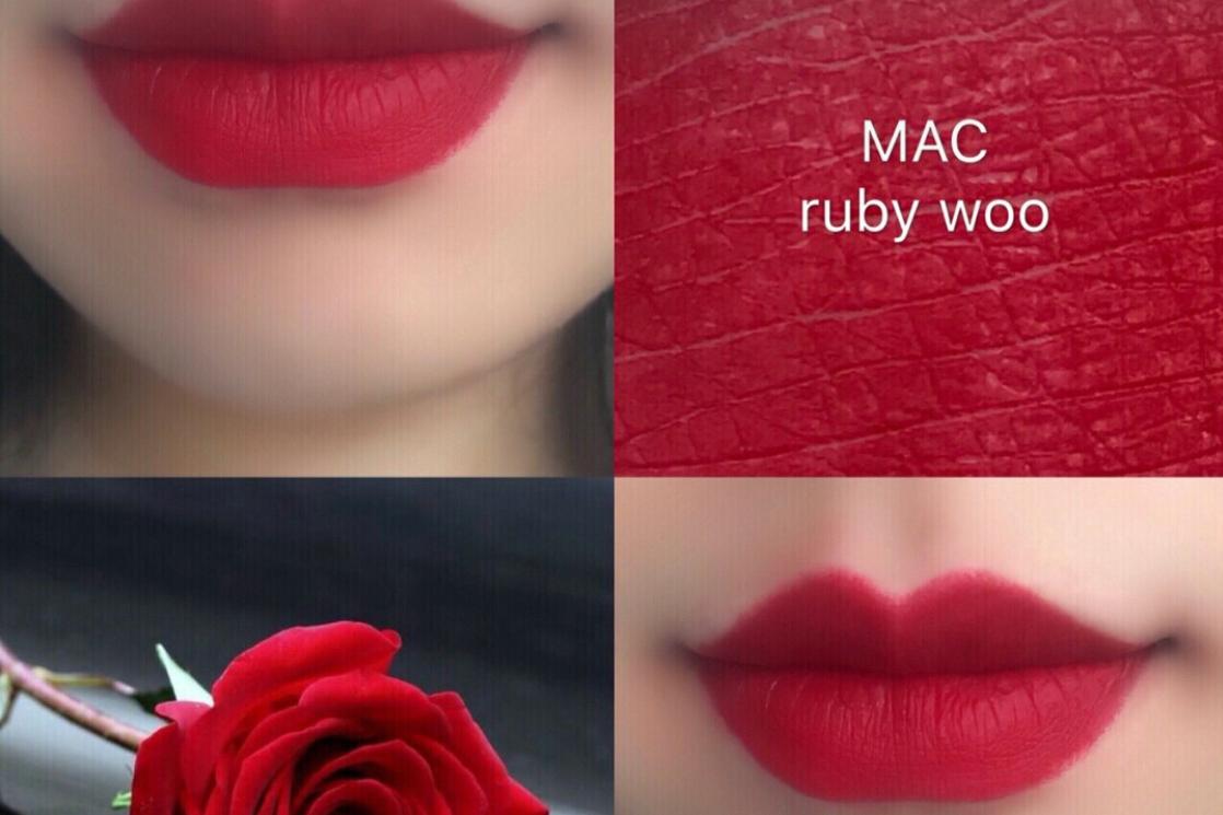 Mac Ruby woo复古哑光正红