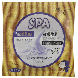 一品婷 SPA 牛奶白皙柔滑面膜贴 35G 白嫩盈肌