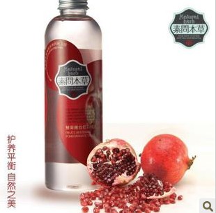 素问本草 鲜果嫩白红石榴水240ml